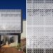 Laser-Cut Metal Screen by Chan Architecture