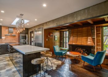 Two Story Flat Roof Home by Davis Ink Family in San Diego, California