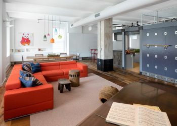 Industrial Loft Apartment in Chelsea, Manhattan, New York City