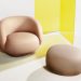 Soft Fabric Julep Armchair by Jonas Wagell