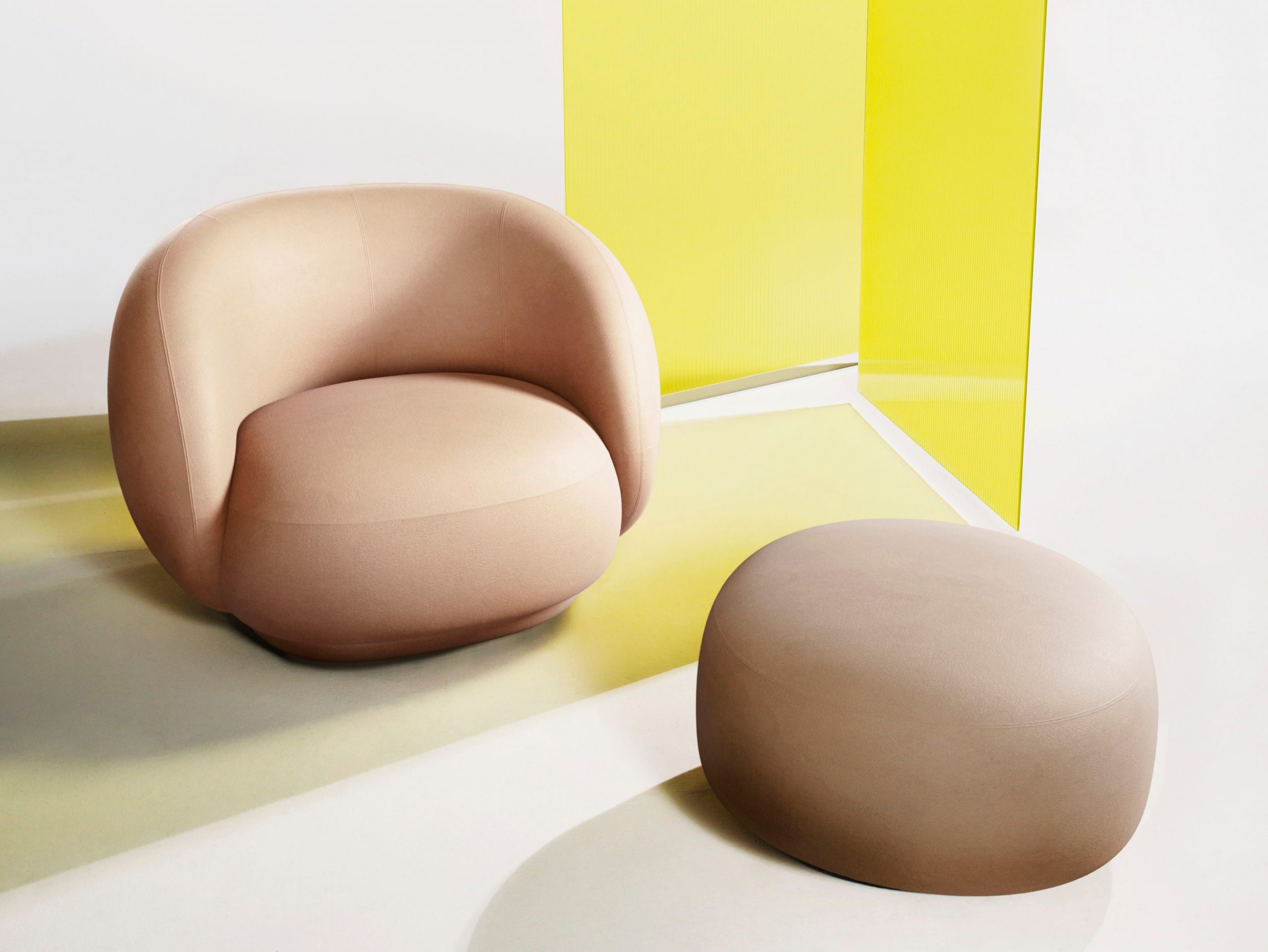Soft Fabric Julep Armchair by Jonas Wagell