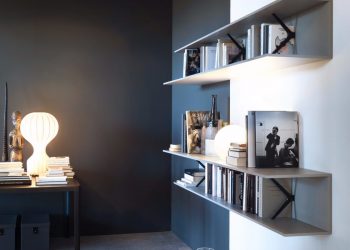 Aluminium Bookcase LEMA by Studio Kairos