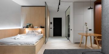 Lipky Twins Apartments by PAINTIT in Kiev, Ukraine