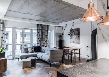 Modern Loft Apartment by Dizaino Virtuve in Vilnius, Lithuania