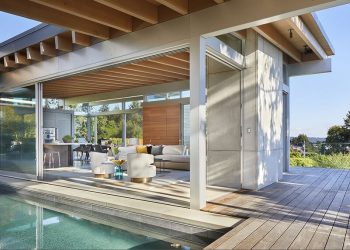 Mercer Island Modern Retreat by Garret Cord Werner in Mercer Island, Washington