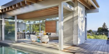 Mercer Island Modern Retreat by Garret Cord Werner in Mercer Island, Washington