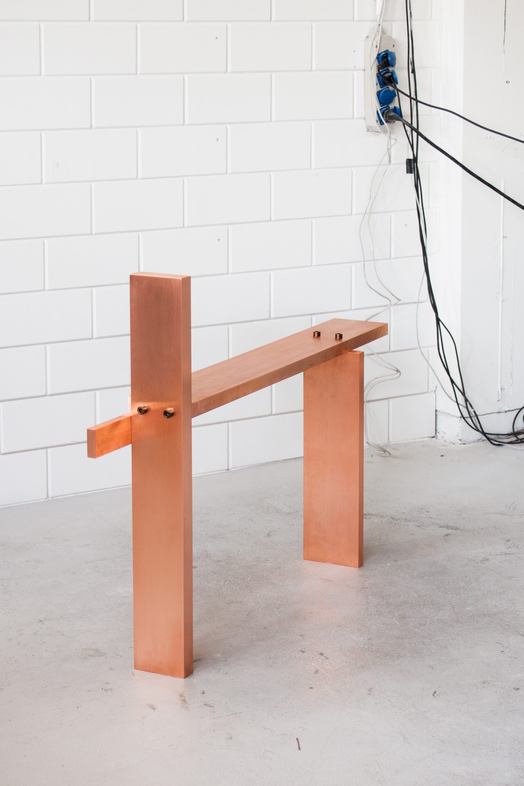 Minimalist CB01 Bench by Johan Viladrich