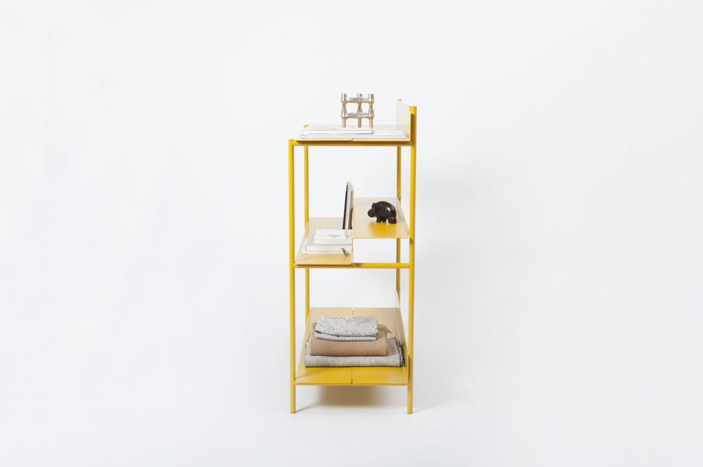 Minimalist Shelving System ''CHAN'' by Diiis
