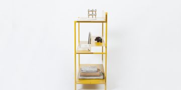 Minimalist Shelving System ''CHAN'' by Diiis