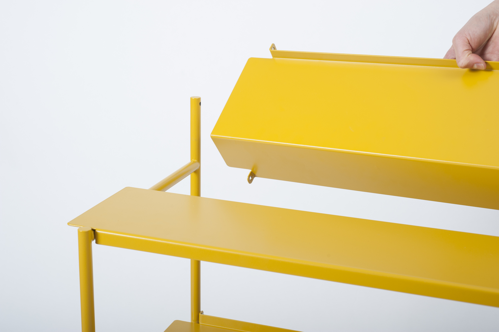 Minimalist Shelving System ''CHAN'' by Diiis