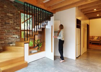 Modern Stair Window Design by Anderson Architecture in Sydney, Australia