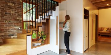Modern Stair Window Design by Anderson Architecture in Sydney, Australia