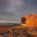 Wood Cabins on Top of a Mountain in Hammerfest, Norway