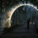 A Sculptural Arch of Mist by James Tapscott in Omachi, Japan
