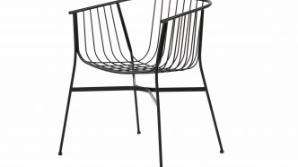 Powder Coated Steel Garden Chair by Tom Fereday