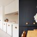 Oversized Wood Knobs On Cabinets by Inbetween Architecture in Kew, Australia