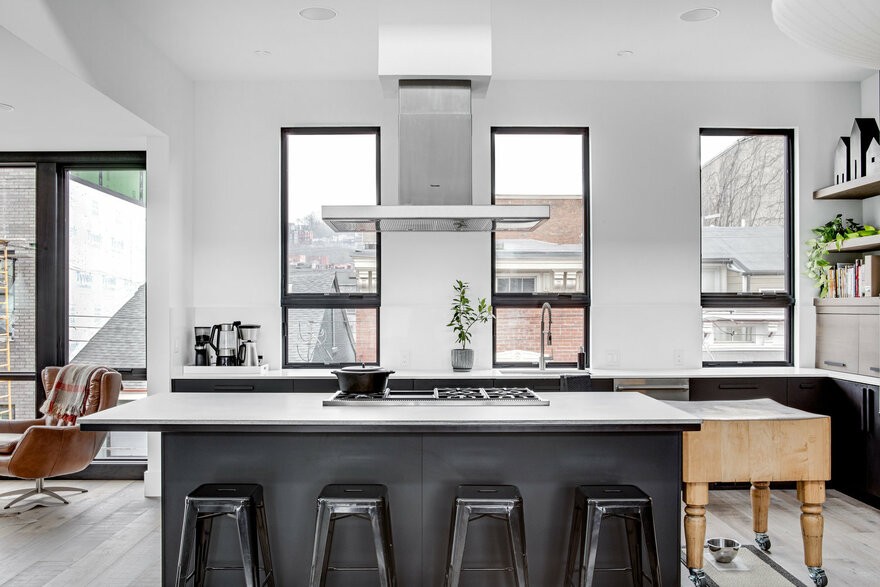 Wittenberg Residence by PLATTE Architecture + Design in Over-The-Rhine, Cincinnati, Ohio