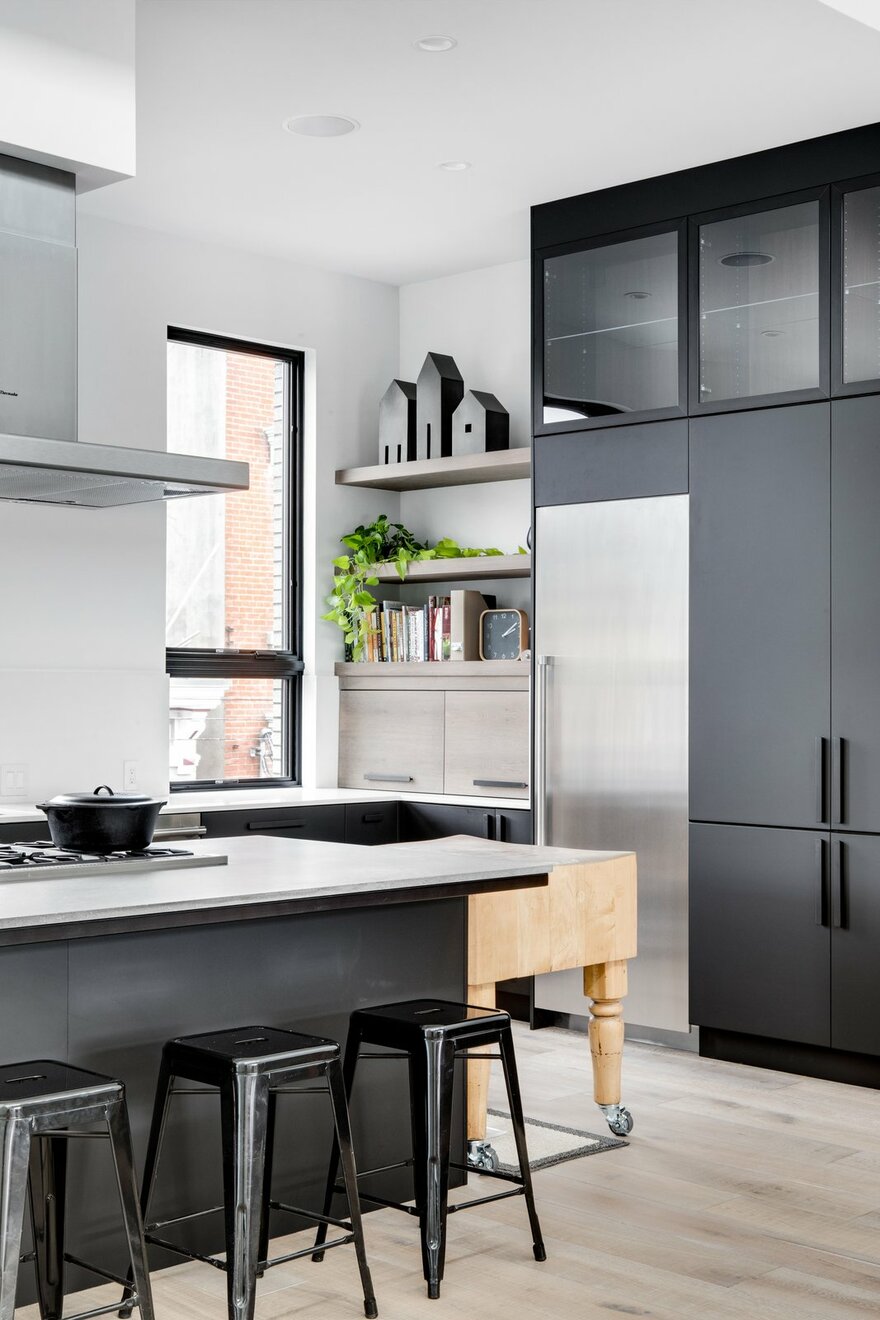 Wittenberg Residence by PLATTE Architecture + Design in Over-The-Rhine, Cincinnati, Ohio