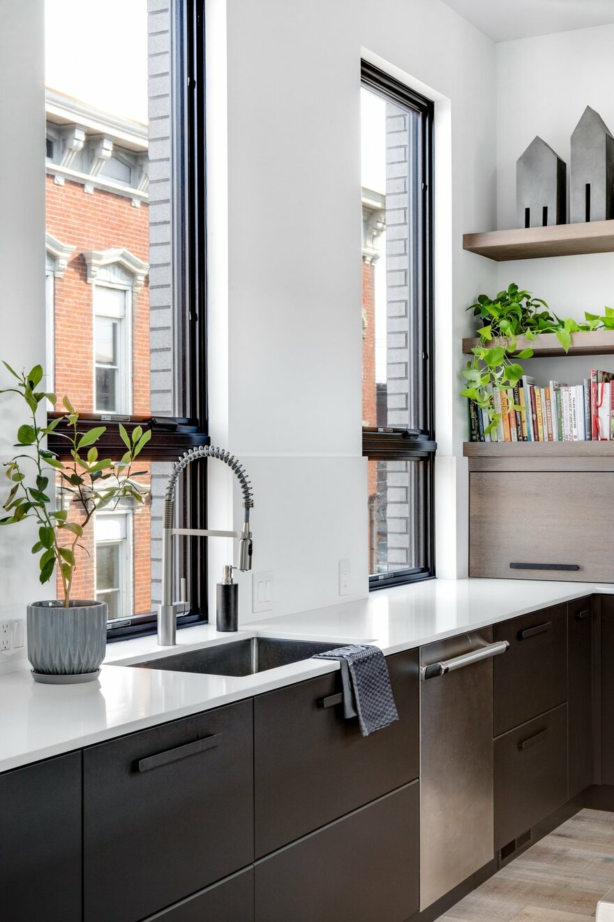 Wittenberg Residence by PLATTE Architecture + Design in Over-The-Rhine, Cincinnati, Ohio