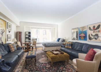Efficient Studio Apartment by Lilian H Weinreich Architects in New York City