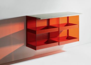 Minimalist Wall-Mounted Furniture System ''RGB" by Stefan Diez