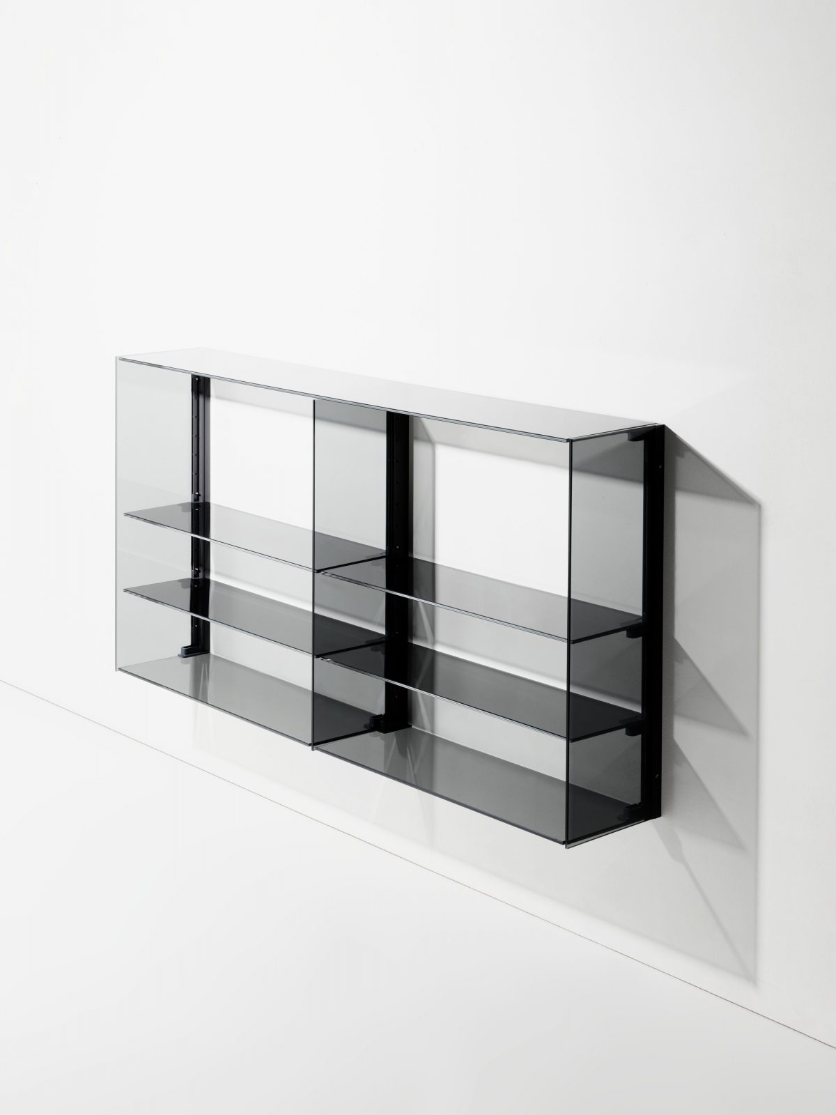 Minimalist Wall-Mounted Furniture System ''RGB" by Stefan Diez