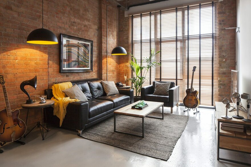 Industrial Style Flat by Orchestrate Ltd in Fulham, United Kingdom