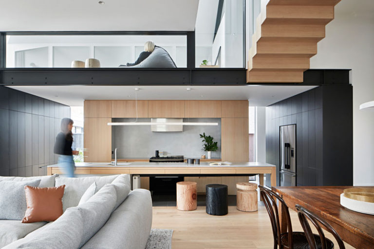 Large Edwardian Family Home by Whiting Architects in Melbourne, Australia