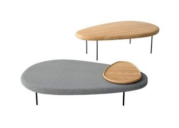 Low Coffee Table for Living Room "LILY" by Marc Thorpe