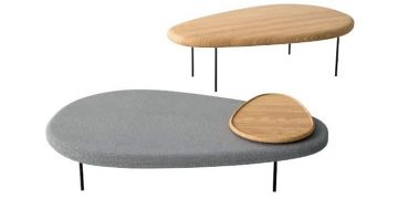 Low Coffee Table for Living Room "LILY" by Marc Thorpe