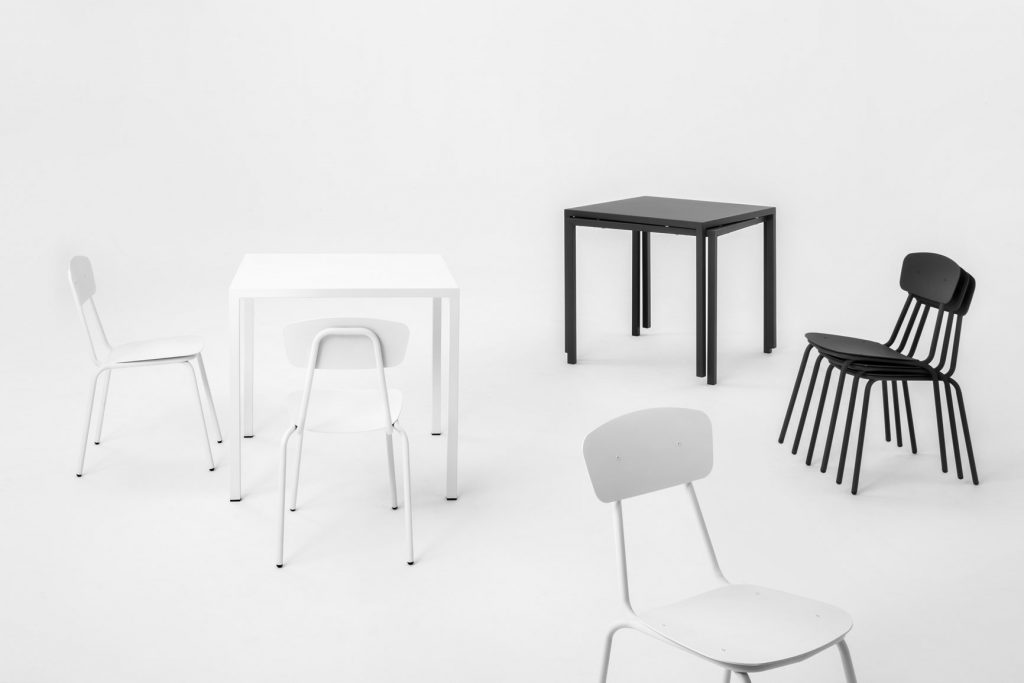 Simple Outdoor Furniture Collection by Mara