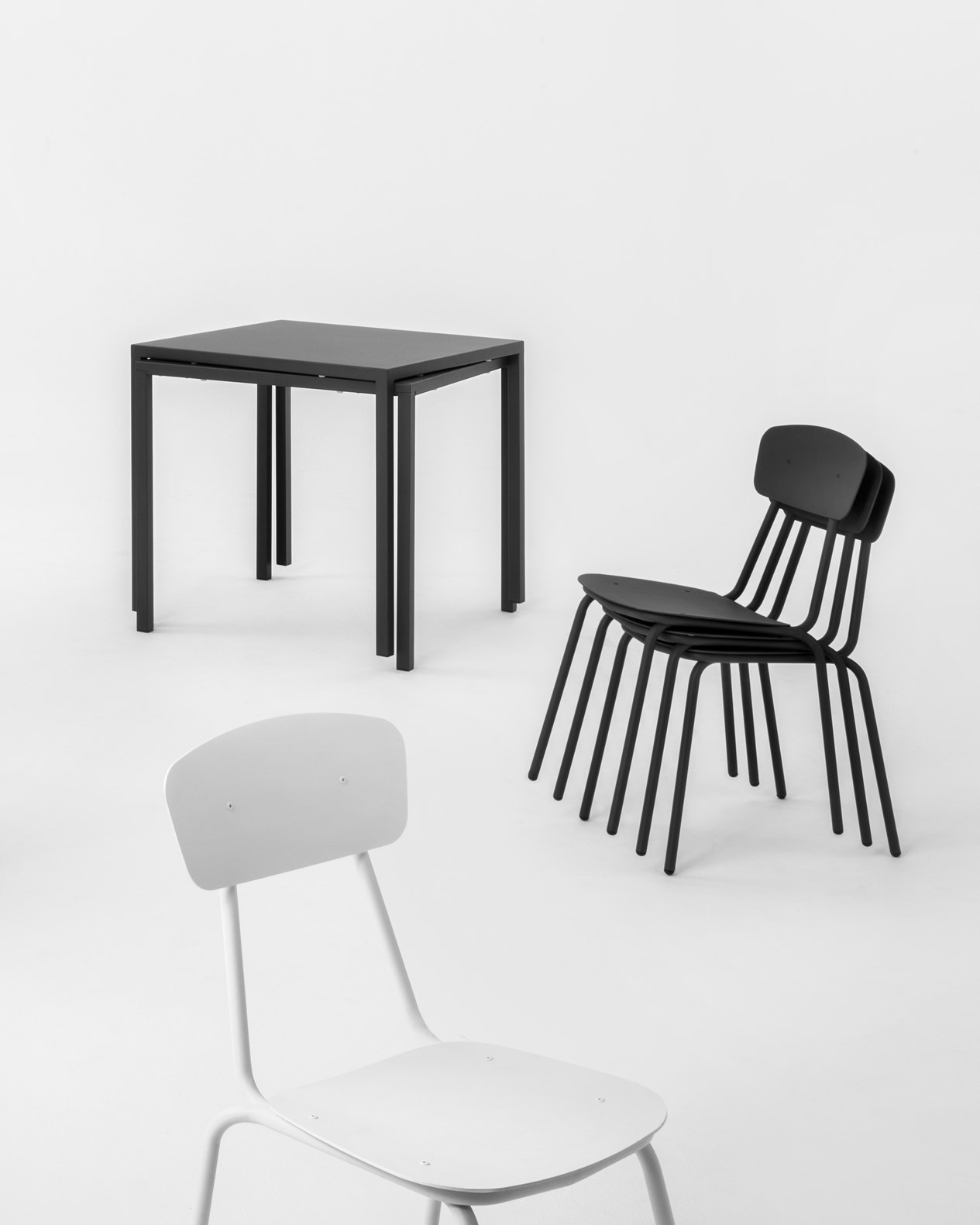 Simple Outdoor Furniture Collection by Mara
