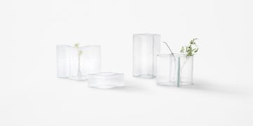 Minimalist Furniture Collection "Melt" by nendo for Wonderglass