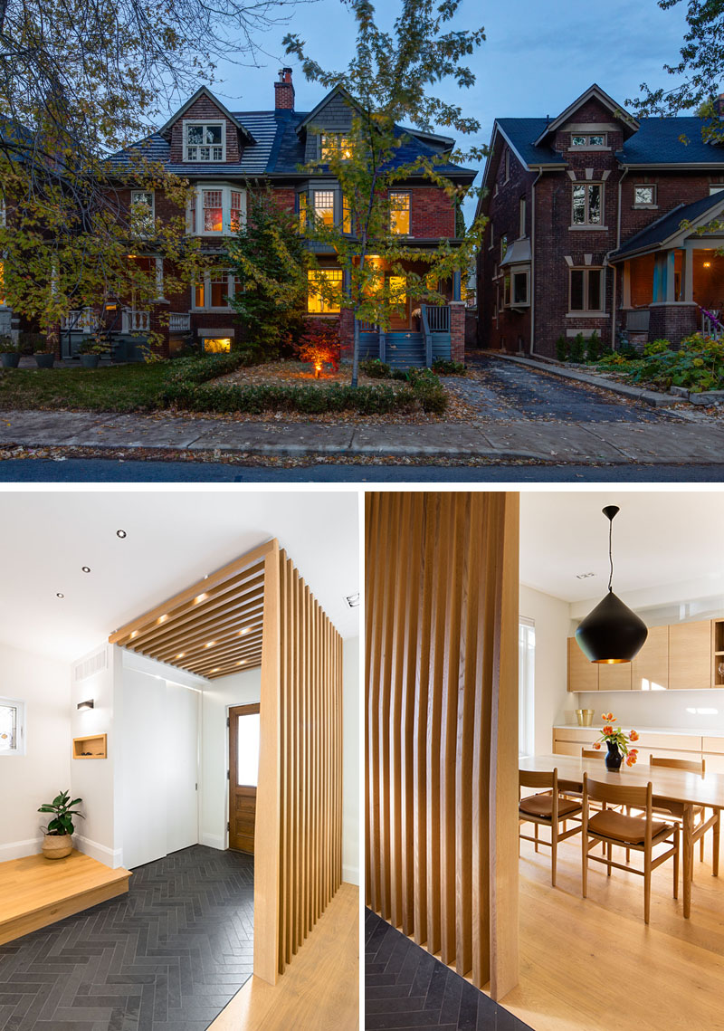 A Contemporary Update for Semi-Detached Home by Altius Architecture in Toronto, Canada