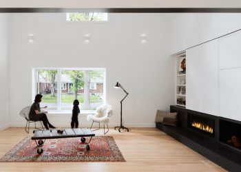 Peak-a-Boo House by POST Architecture Inc. in Toronto, Ontario, Canada