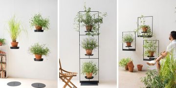 The Teepots Plant Stand Collection by Mauro Canfori