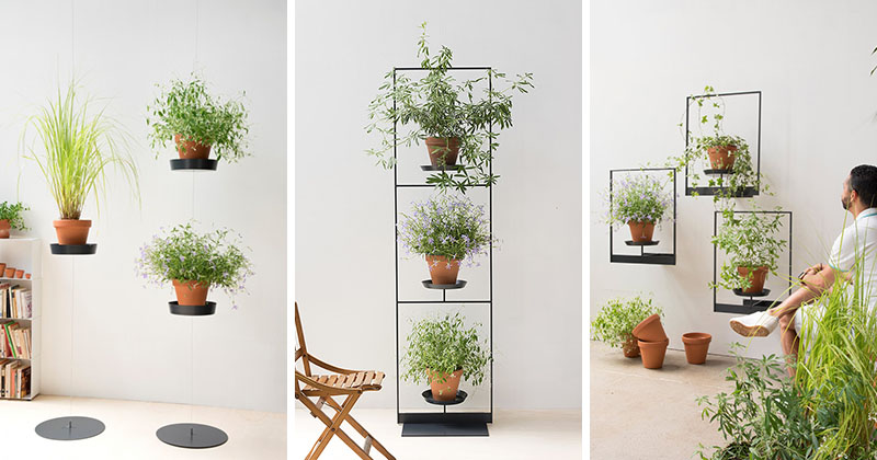 The Teepots Plant Stand Collection by Mauro Canfori