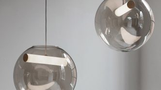 Minimalist Pendant Lamp "Reveal" by Silje Nesdal