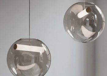 Minimalist Pendant Lamp "Reveal" by Silje Nesdal