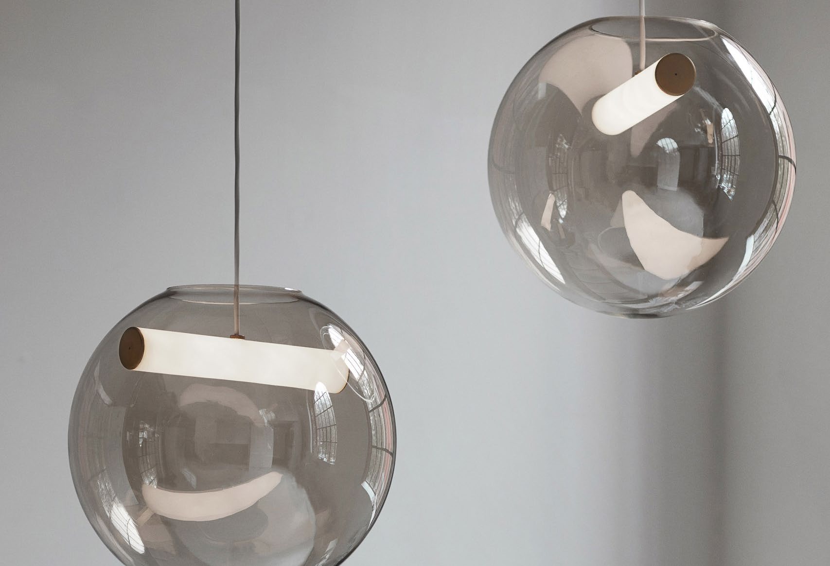 Minimalist Pendant Lamp "Reveal" by Silje Nesdal