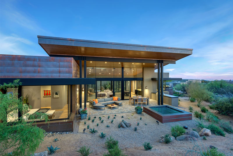The Painted Sky Residence by Kendle Design Collaborative in Scottsdale, Arizona