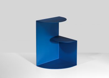 Minimalist Side Table "Slope" by Hayo Gebauer