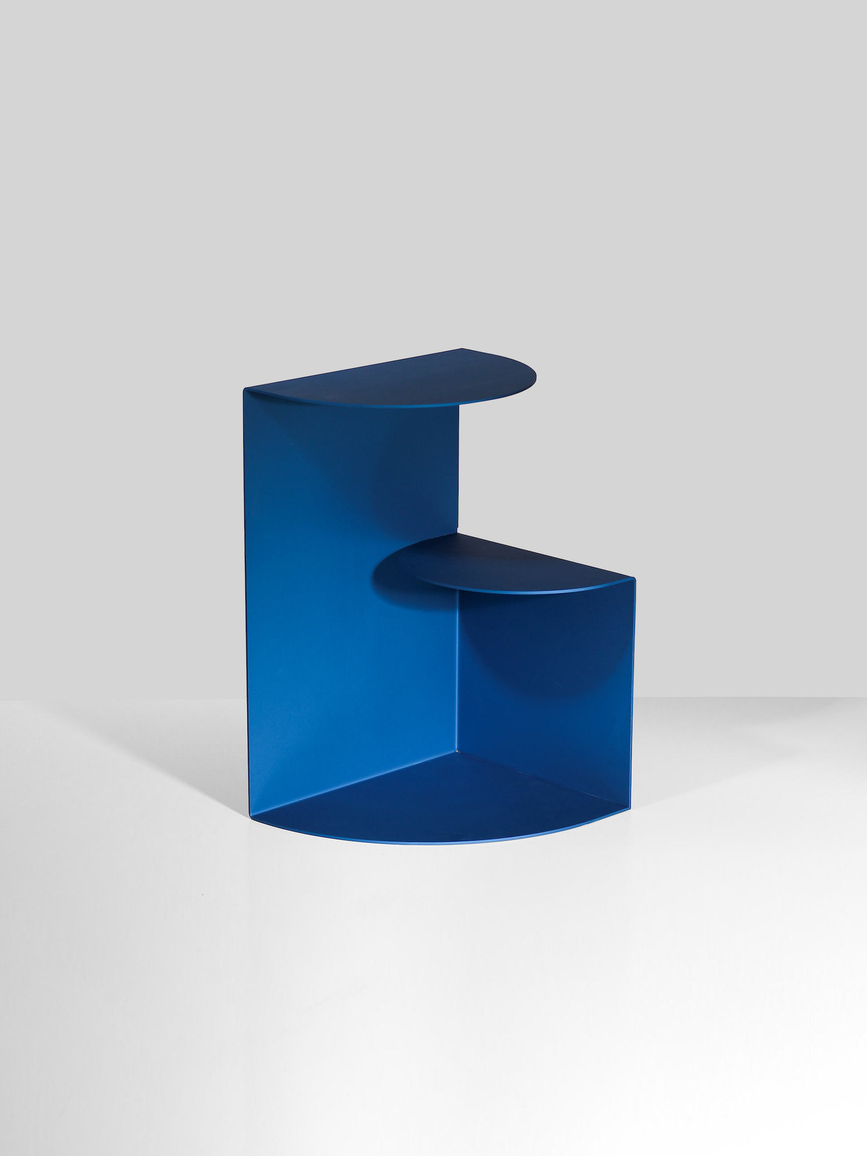 Minimalist Side Table "Slope" by Hayo Gebauer