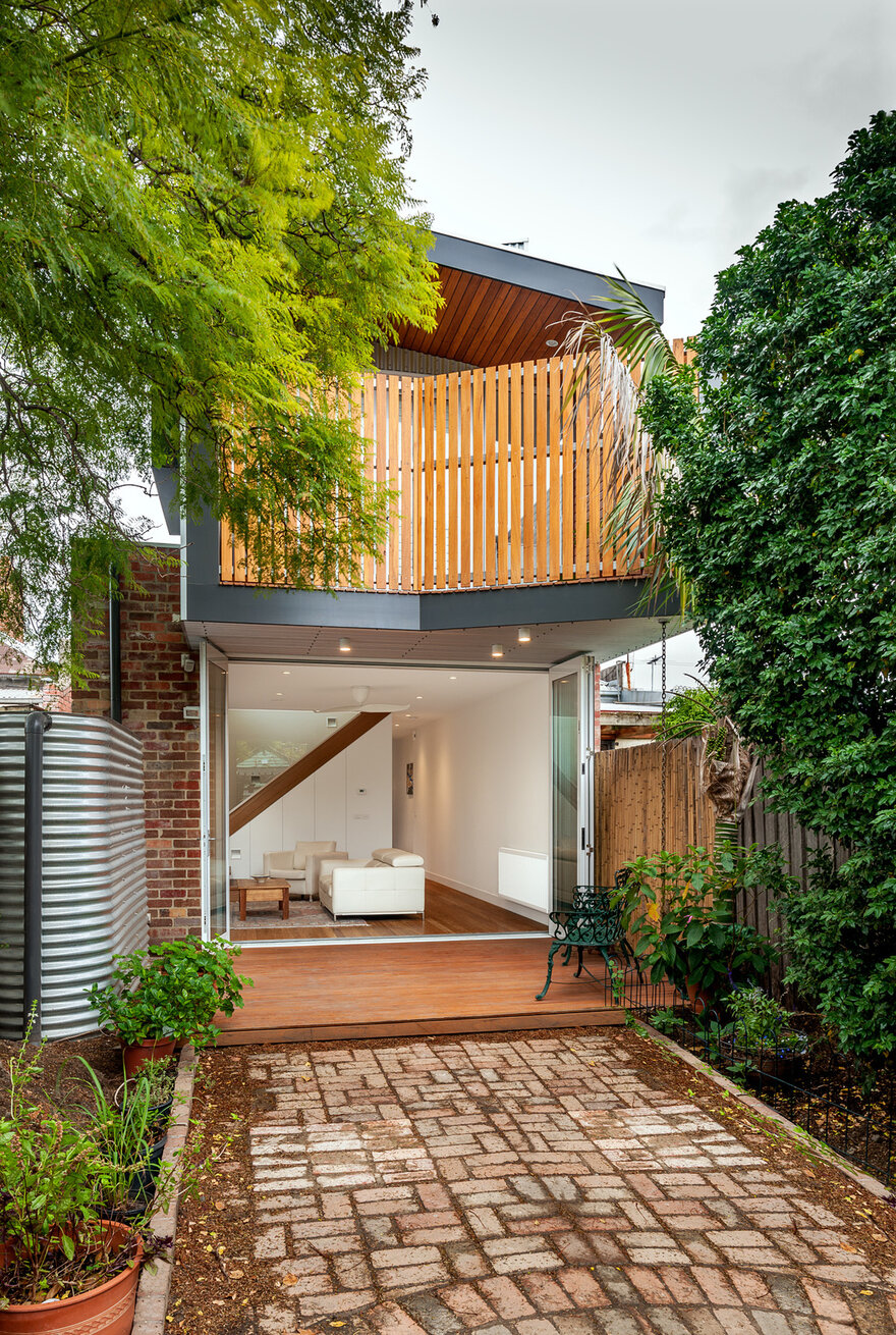 Treehouse Terrace House by Green Sheep Collective Melbourne, Australia