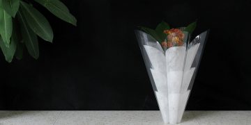 Layers of Clear Vinyl Fabric and Salt-Coated Polyester Sheet Casting the Shadow