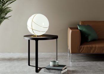 Contemporary Lamp "Armilla" designed by Lorenzo Truant for Fabbian