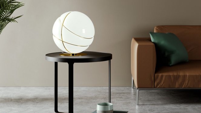 Contemporary Lamp "Armilla" designed by Lorenzo Truant for Fabbian