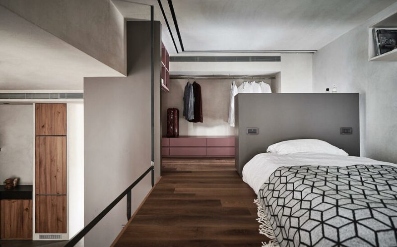 BlackMetal Apartment by KC Design Studio in Taipei, Taiwan