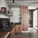BlackMetal Apartment by KC Design Studio in Taipei, Taiwan
