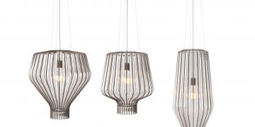 The Indoor Hanging Lamps Collection "Saya" Designed by Gio Milenni and Marco Fossati